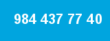 984 437 77 40